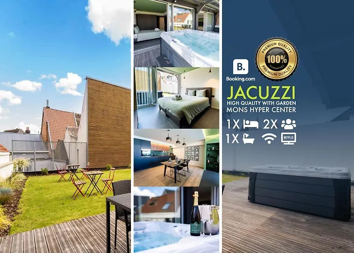 Spa & Garden - Luxury Private Apart\' Mons Center